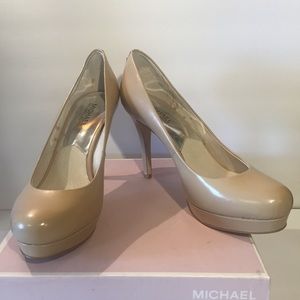 [Michael Kors] Ionna pump nude shoes heels 9 1/2